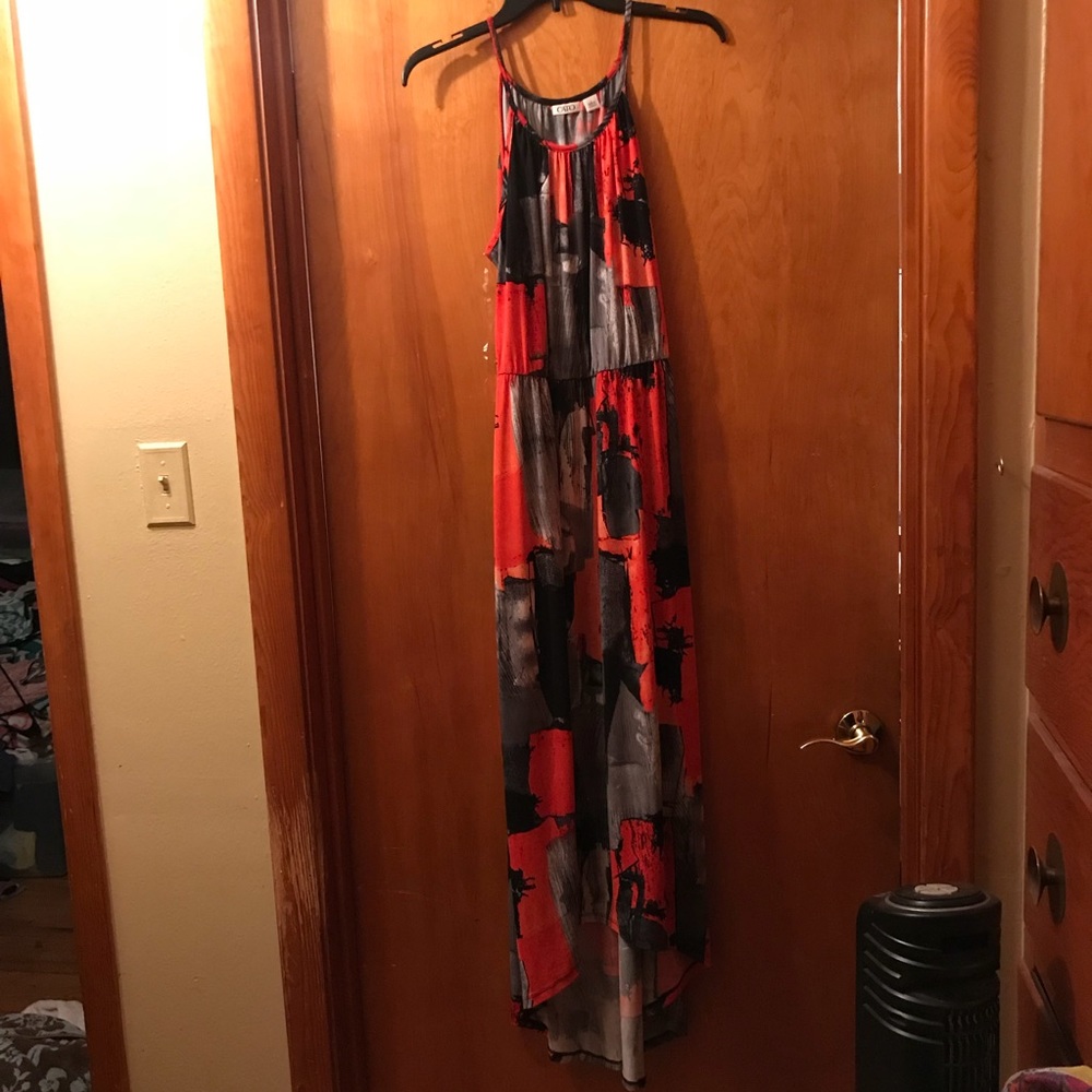 Cato maxi high to low dress 👗
